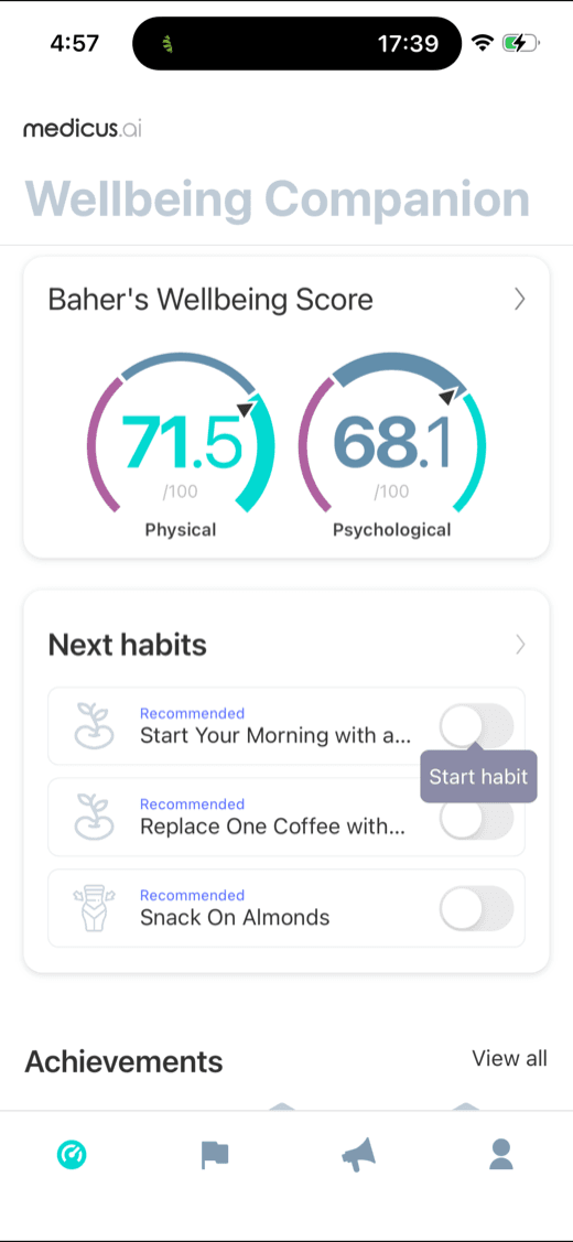 Smart Wellbeing — Companion Home
